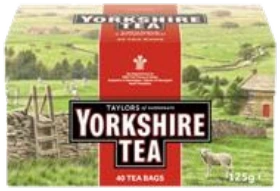 Yorkshire Tea, 40 пакетиков